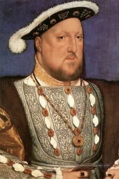  Henry Tableaux - Portrait d’Henri VIII 2 Renaissance Hans Holbein le Jeune